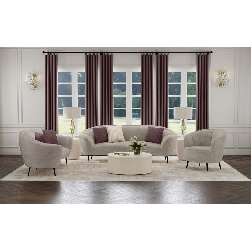 Chaise rembourrée Deidre