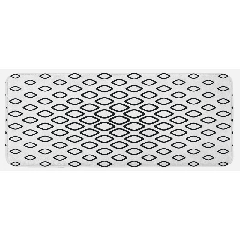 Tapis de cuisine abstrait