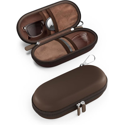 Hard Double Sunglasses Glasses Case for Men Women