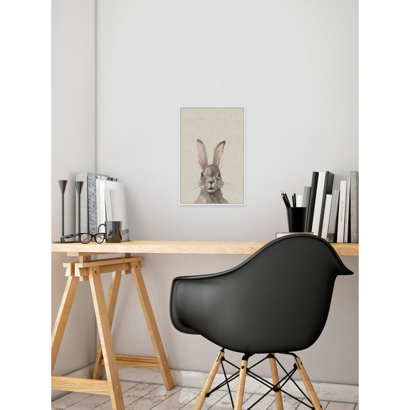«Bunny Eyes II», toile encadrée, H 45 po x l 30 po x P 1,5 po