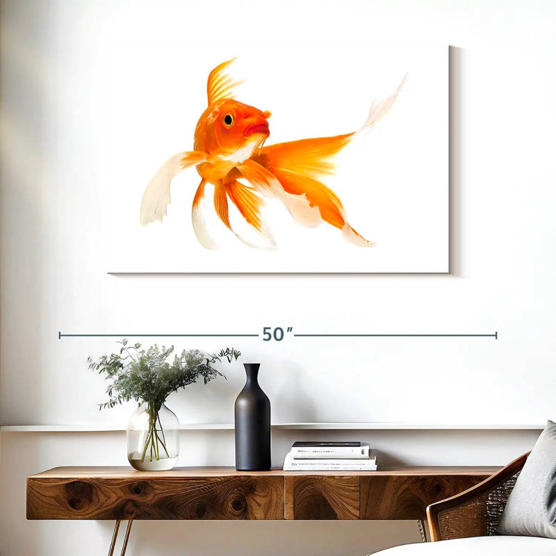 Brampt Goldfish, 26" H x 39" W