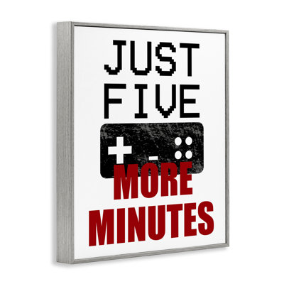 Cinq minutes de jeu par estampe numérique, design par Kim Allen
