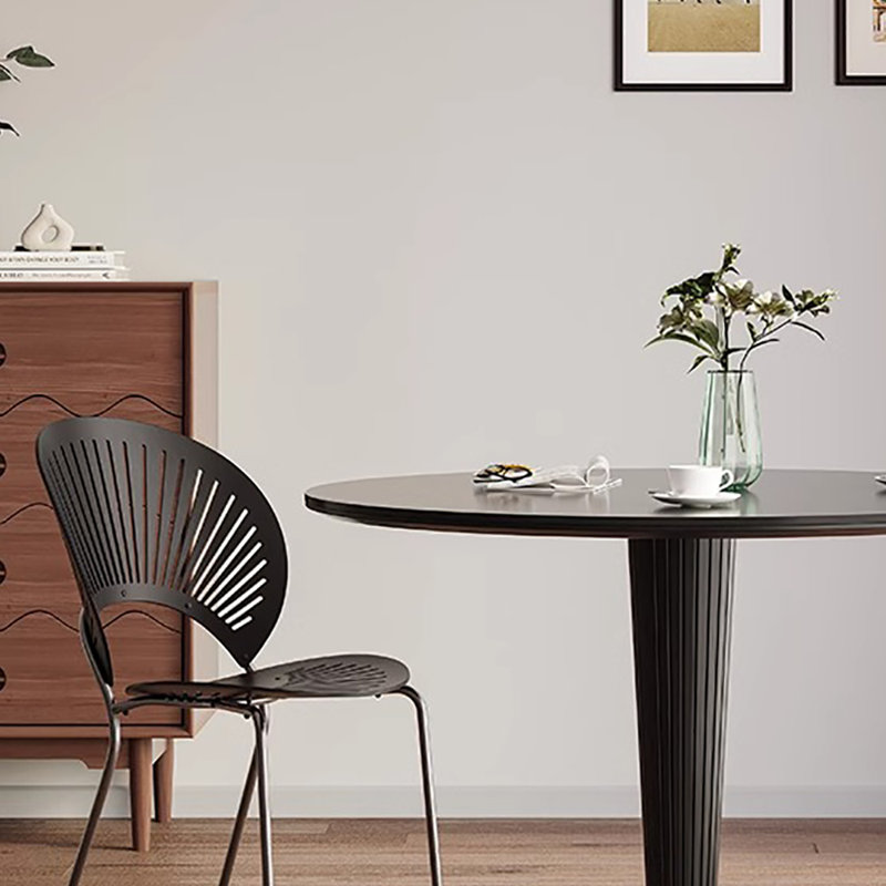 Sotaro, Noir, noir, noir, noir, Noir / argenté, H 29,5 po x L 47,2 po x l 47,2 po