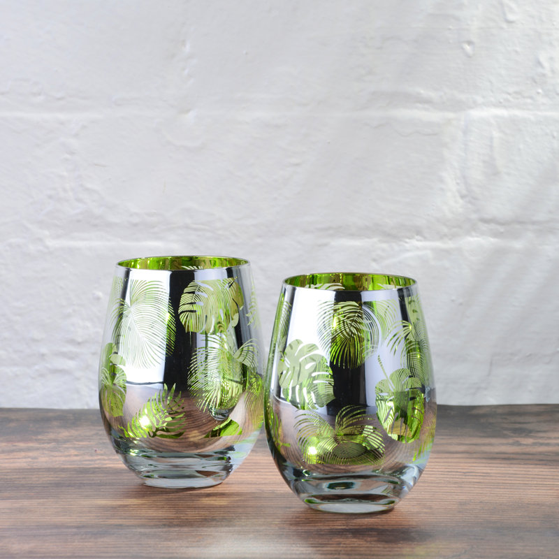 Tropical Leaves DOF Tumblers