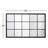 Suffolk Metal Flat Wall Mirror-72260533