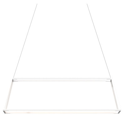 Luminaire suspendu géométrique 4 lumières del rise Z-Bar