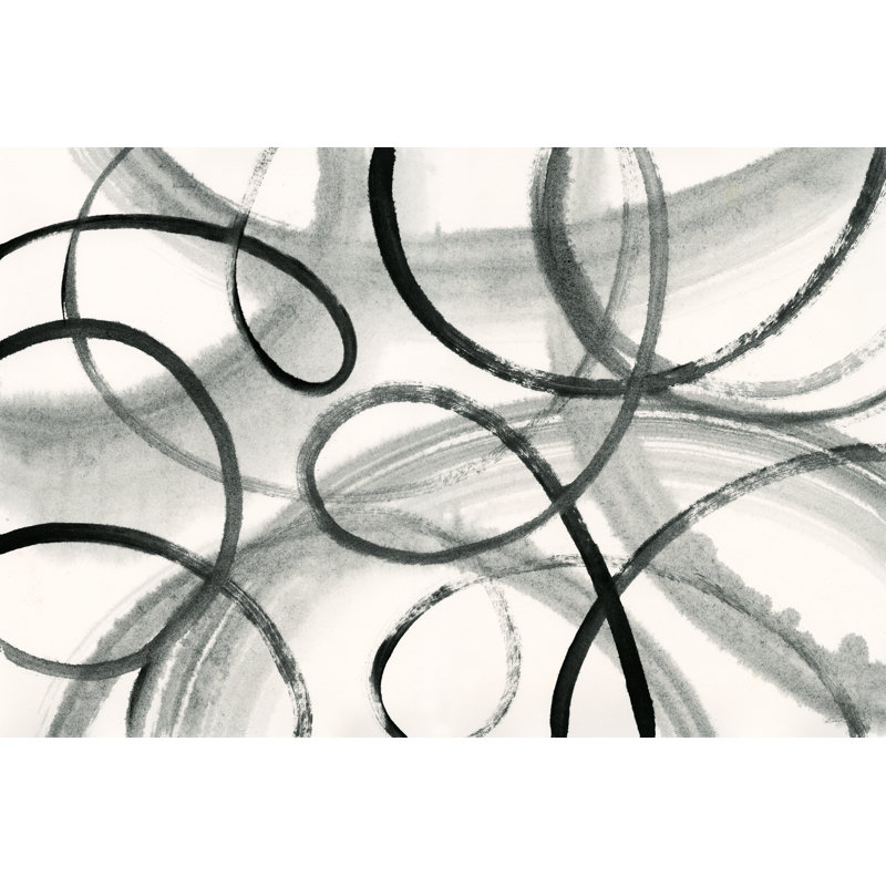 Calligraphia by Sue Schlabach - Wrapped Canvas Painting, 81cm H x 122cm W