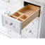 Meuble-lavabo simple 36 po Luken - Blanc
