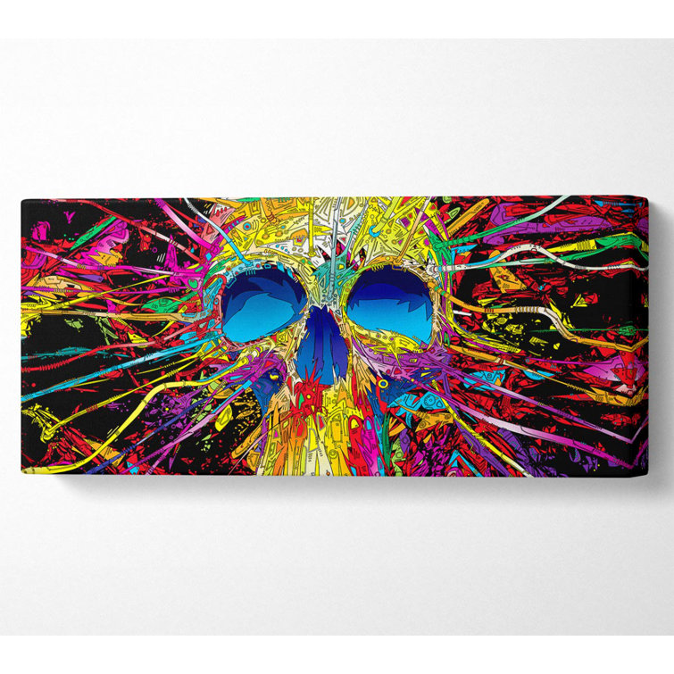 Skulls Colourful - Print