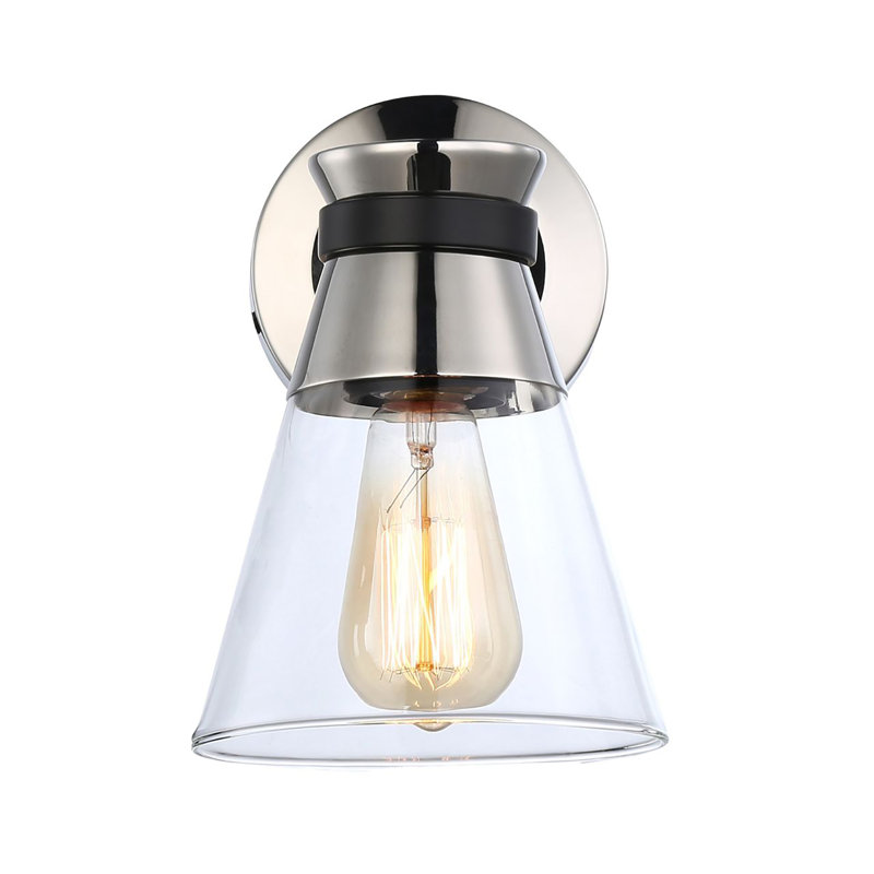 Kanata Wallchiere, Black/Brushed Nickel