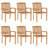 Dorathy Teak Patio Chair with Cushions-2128852261