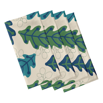 Zeman Polyester Floral Square Napkin