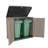 Outdoor 4 ft. 2 in. W x 2 ft. 5 in. D Weather-Resistant Plastic  Horizontal Storage Shed-73820086
