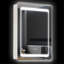 Versatile Stainless Steel Wall-Mounted Medicine Cabinet With Adjustable LED Lighting And Ample Storage