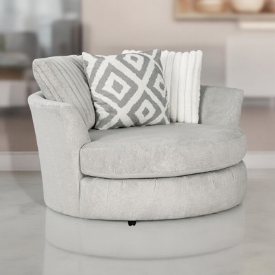 Fauteuil demi-tonneau pivotant yahah