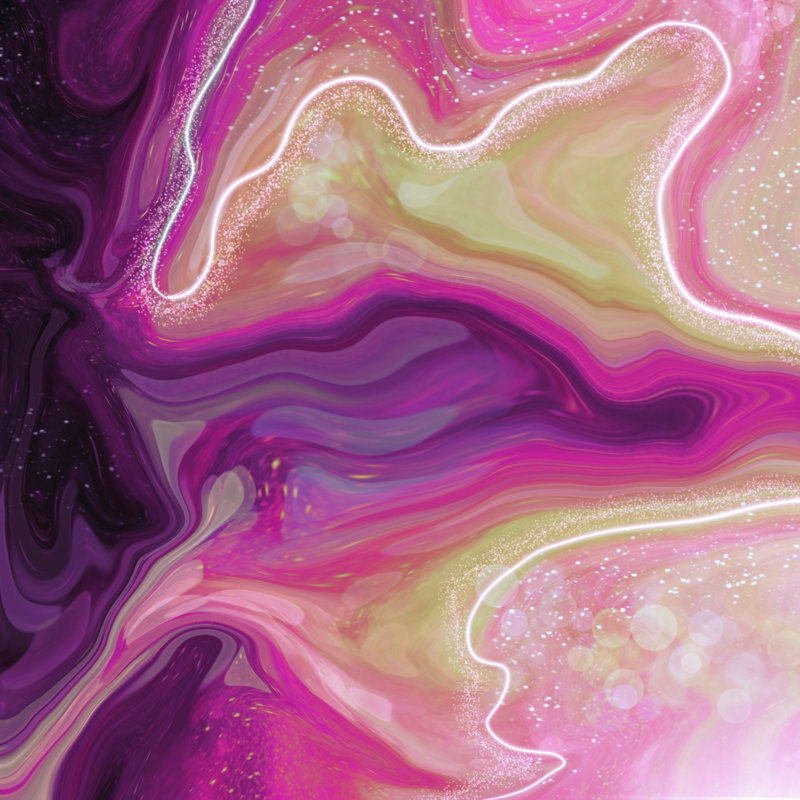 Rosebudstudio Purple Marble On Canvas Graphic Art