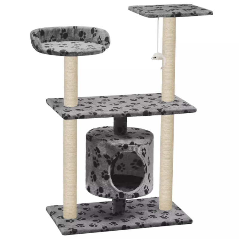 Alyson 95cm H Cat Tree, Grey