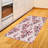Floral High Density Long Fiber Poly Threads Decorative Area Rug Carpet-42030013