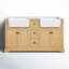 Ensemble de meuble-lavabo double 60 po Guri-556380367