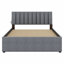Lit plateforme tapissier avec lit gigogne-2066826116-2066826171