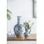 Vase de table en porcelaine bleue 23,8 po Ameeran