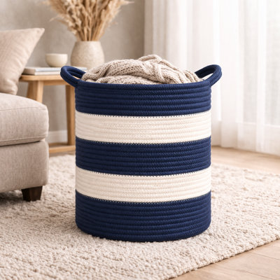 Breakwater Bay Fabric Decorative Basket