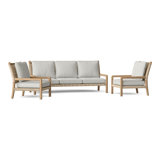 Hudson Outdoor 3 - Piece Conversation Set