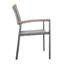 Chaise de salle à manger en gris