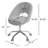 Doreen Velvet Modern Task Chair with Ergonomic Design-980061976
