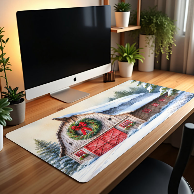 Polyester Desk Pad, 23.6x13.8