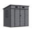 6x4FT Outdoor Plastic Garden Storage Shed