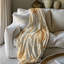 Beige terreux - couverture sherpa de qualité supérieure 1 pièce-101983399