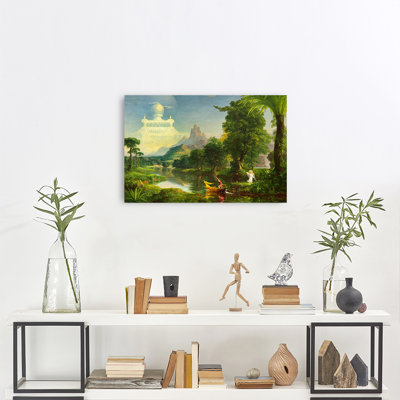 Reproduction d'art classique The World, estampe numérique sur toile, art mural pour la décoration intérieure