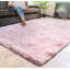 Tapis rose tissé à la main-586259772
