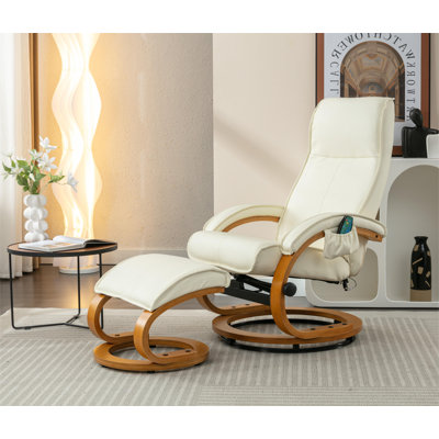 Emily 67cm Wide Swivel Ergonomic Recliner