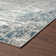 Abstract Blue Area Rug