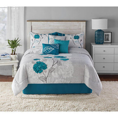 teal rose Cal-King