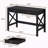 39.4" W Writing Desk with 2 Drawers-959140253