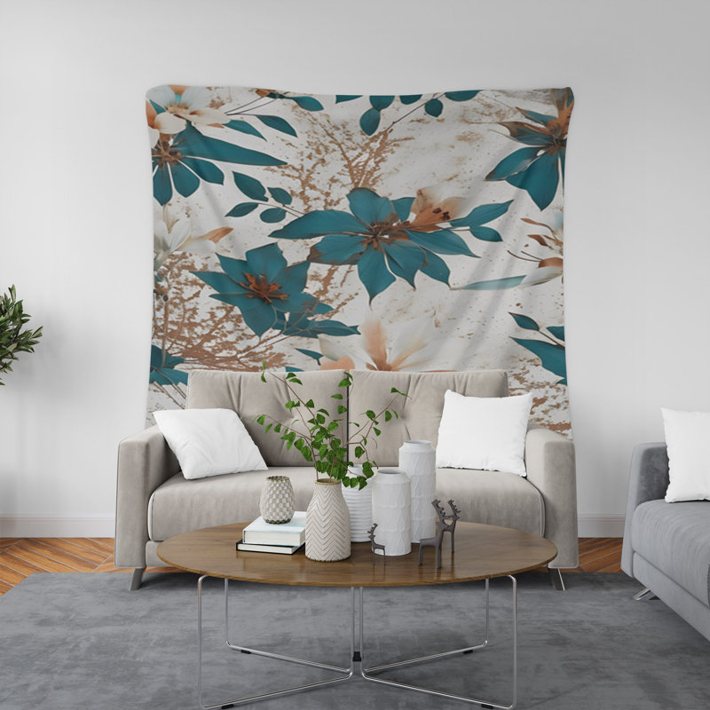 Tapisserie murale, H 88 po x l 104 po