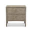 Albion 2 - Drawer Nightstand in Pewter