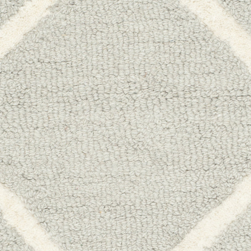 Geometric Wool Hand Woven Area Rug, Rectangle 152 x 244 cm