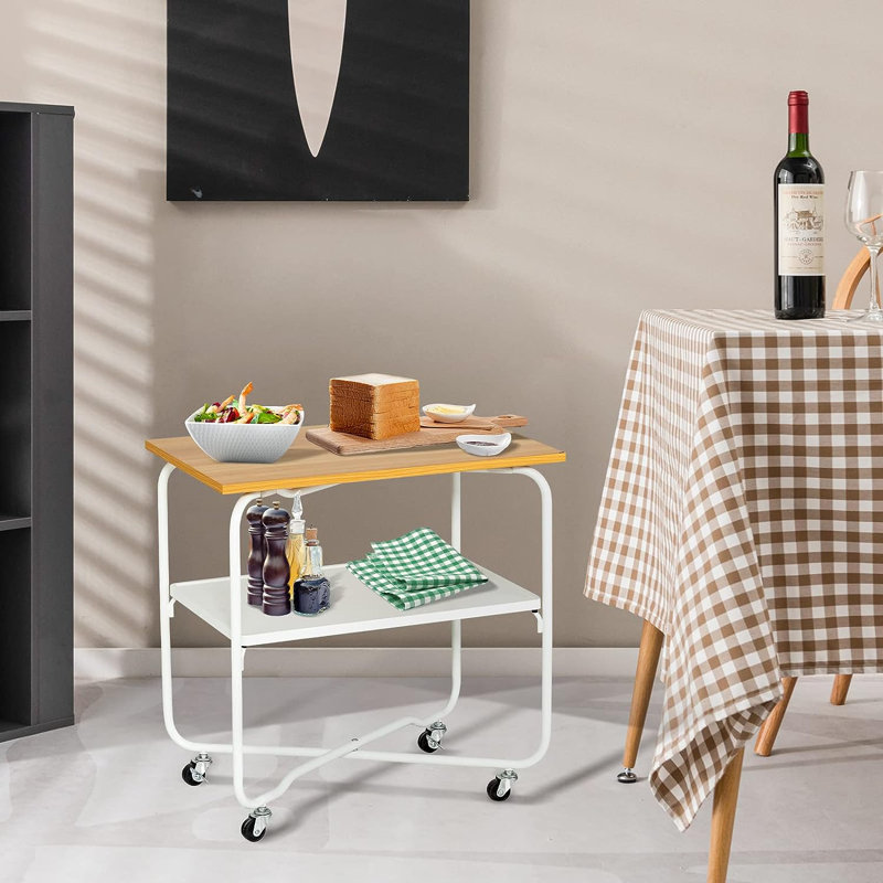 Meylani Metal Bar Cart