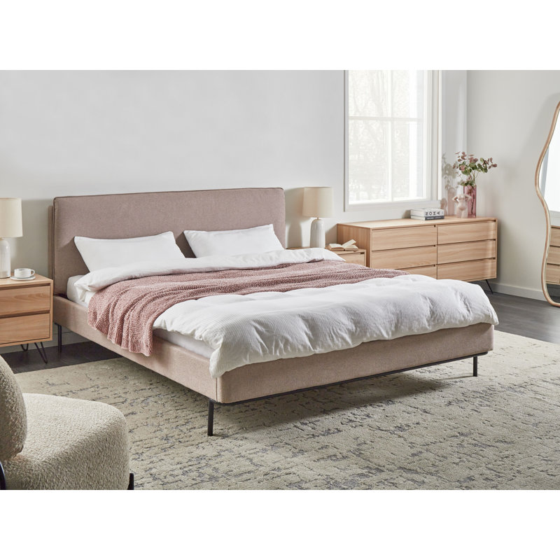 Upholstered Fabric Bed, Super King (183 cm)