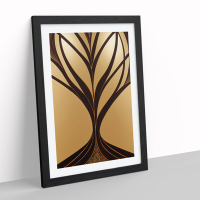 Art Nouveau Tree No.6 - Single Picture Frame Print