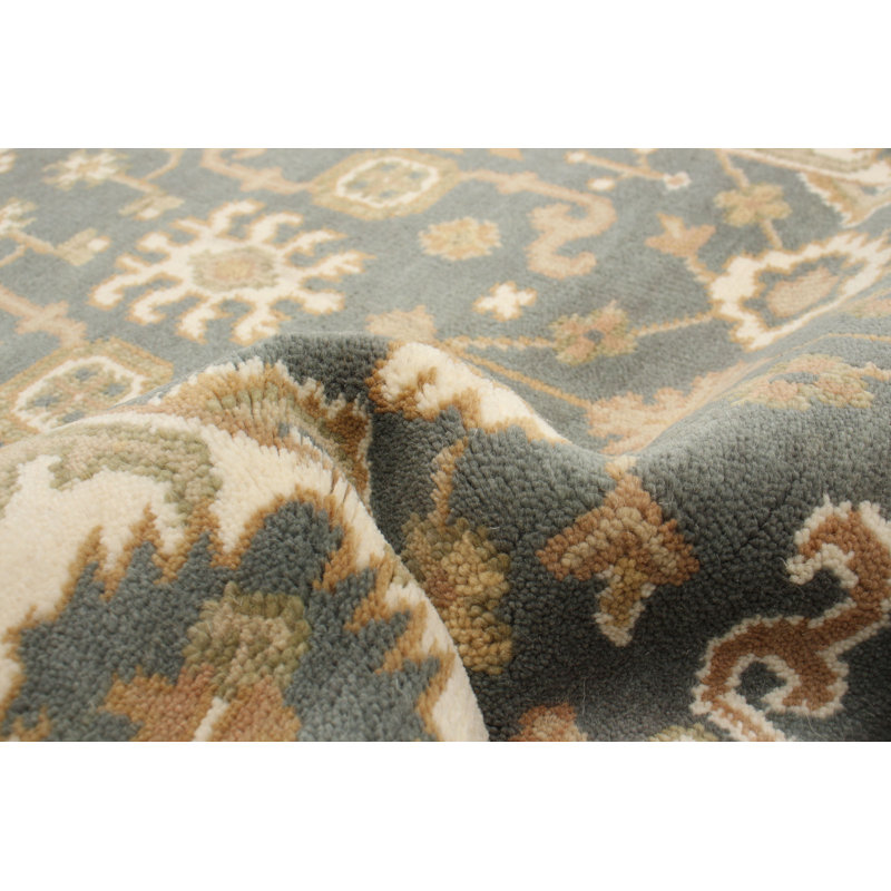 Tapis gris foncé Royal Oushak 3 pi 0 po x 5 pi 1 po
