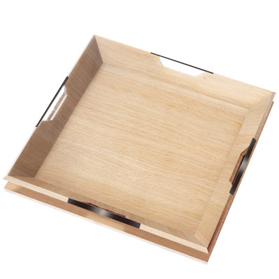 Le Solid Wood Tray