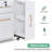 Salon Trolley Makeup Organizer with Drawer and Cabinet-88686310