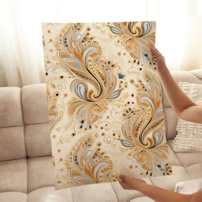 «Abstract Bohemian Paisley I», reproduction d'art non encadrée