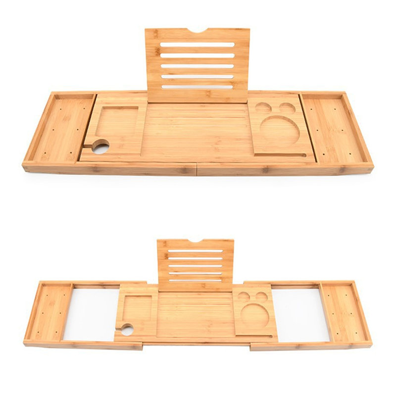 Freestanding Bamboo Shower Caddy