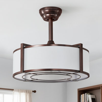 19'' Modern Ceiling Fan With Light